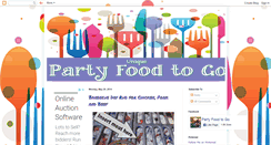 Desktop Screenshot of partyfood2go.com